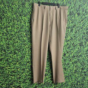 Mens Beige Hagar Dress Slacks 38w by 30l